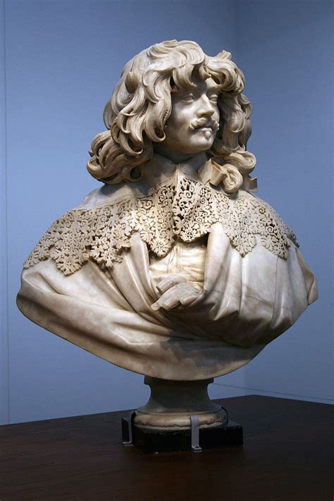 Bust From Two Portraits Bernini's sculpture of Thomas Baker made only