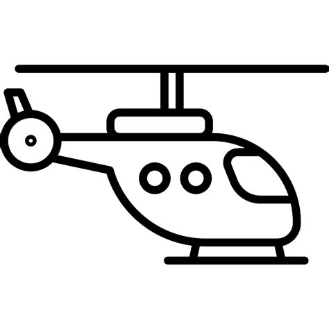 Helicopter Illustration Rounded Svg Vectors And Icons Svg Repo