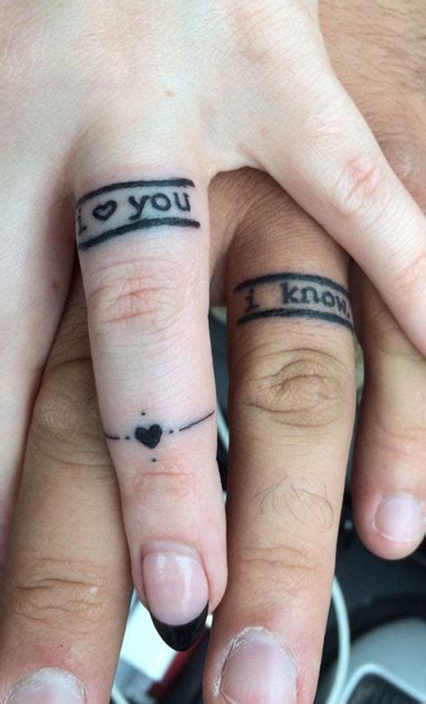 Some people also like to have birth date tattoos or their kids or their parents or even of themselves. 100 Unique Wedding Ring Tattoos You'll Need to See ...