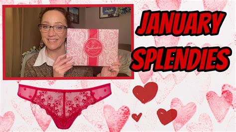 Lets Get Into Some Panties January Splendies Subscription Comin In Hot