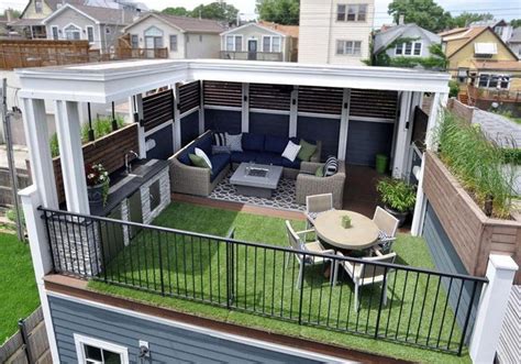 Pin By Building Big Decks On Easy Ways To Build A Deck Rooftop