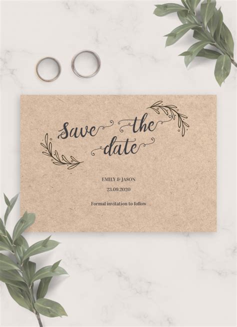 Wedding Save The Date Cards Download Or Buy Prints