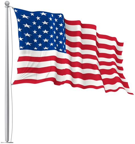 USA Waving Flag PNG Image | American flag drawing ...