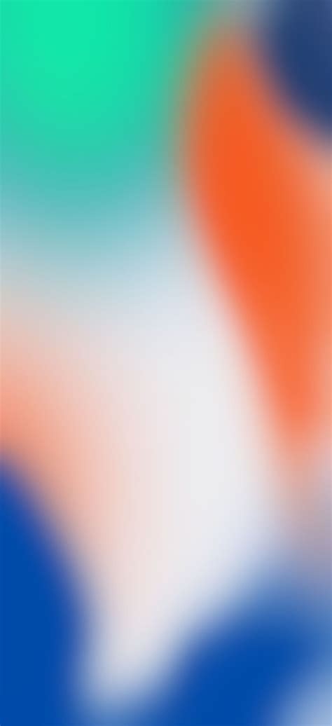 Free Download Ios 11 Iphone X Orange Green Blue Stock Abstract Apple