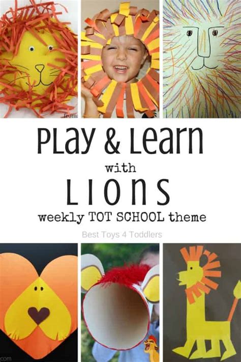 Letter L Lion Theme For Tot School And Preschool Best Toys 4 Toddlers