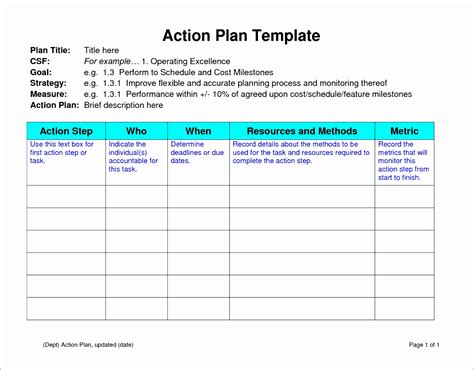 10 Simple Project Plan Template Excel Excel Templates