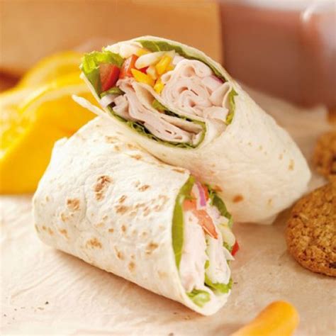Oosterse wraps met kip en mango recept
