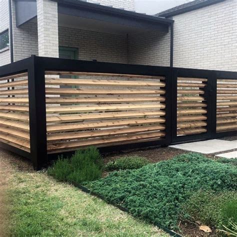 54 Modern Fence Ideas That Will Transform Your Outdoor Oasis