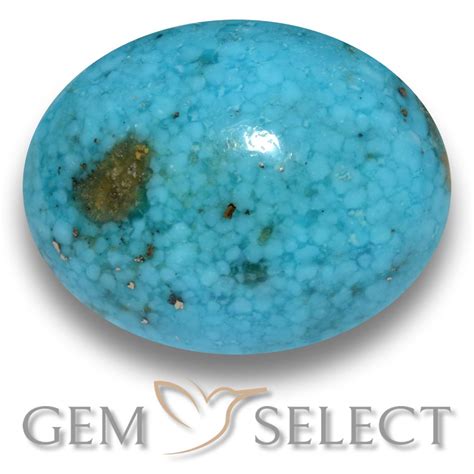Oval Cabochon Turquoise From United States December Birthstone
