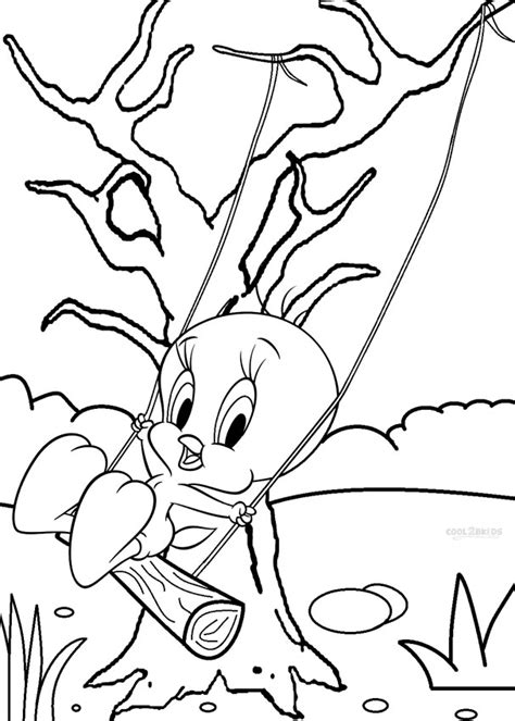 Tweety Baby Coloring Coloring Pages