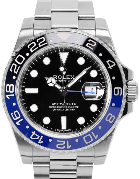 The rolex gmt master series of watches was originally launched in 1954 after collaboration with the pilots and navigators of pan am. Rolex GMT-Master II 116710BLNR - 40 mm Steel for Sale ...
