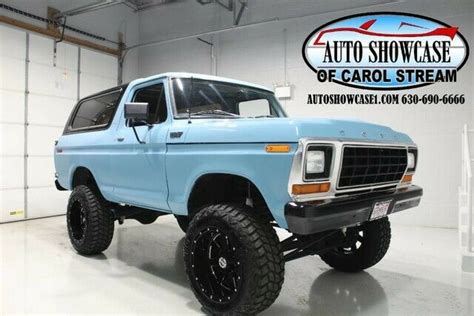 1979 Ford Bronco Lt Blue Available Now Classic Ford Bronco 1979 For