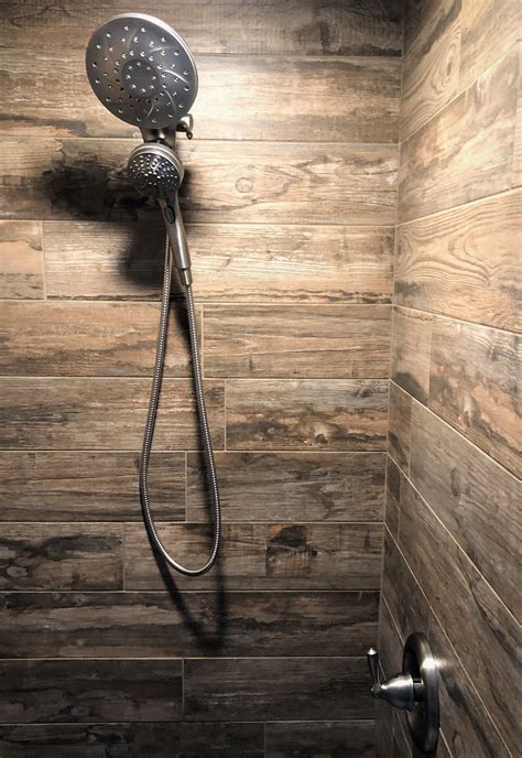 999 Request Failed Wood Tile Shower Tile Walk In Shower Shower Remodel