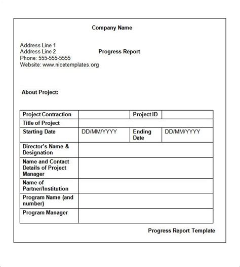 Weekly Status Report Templates 30 Free Documents Download Ms Word