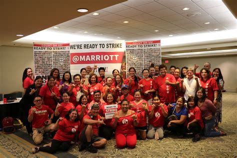 Hawaii Hotel Workers Vote 95 To Authorize Strike On Marriott Unite