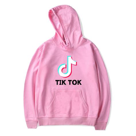 Sale Tik Tok Printed Long Sleeve Hoodie Pullover Younghoodie