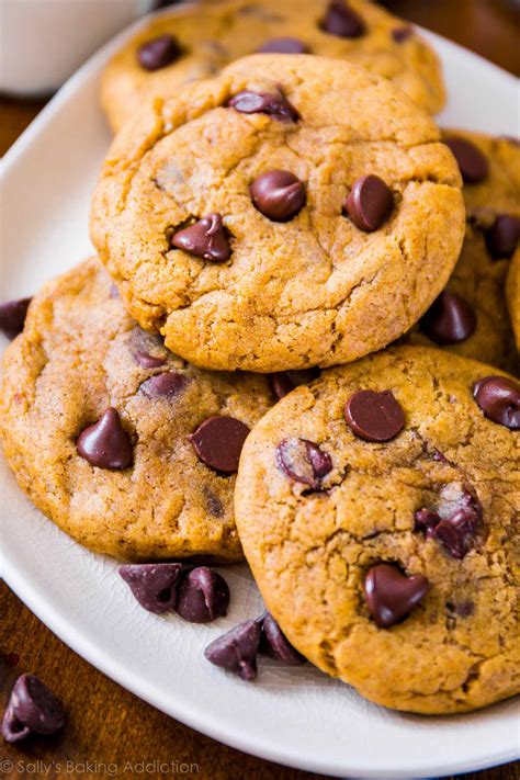This is the perfect chocolate chip cookie!! Best Pumpkin Chocolate Chip Cookies - Sallys Baking Addiction