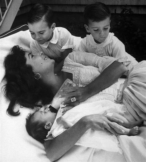From The Nov 4 1957 Cover Story Elizabeth Taylor And Daughter Liza