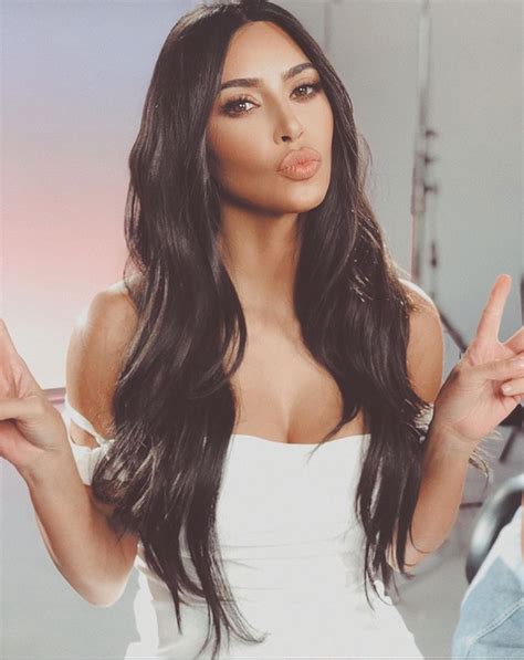 Kim Kardashian Real Hair Length 2020 The Biggest Celebrity Hair