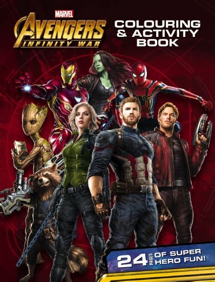 Hulk iron man thor captain america spider man toys play duration. Product: Avengers Infinity War: Colouring & Activity Book ...