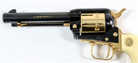 Colt Frontier Scout Alamo 22 Lr Saa Revolver Ct Firearms Auction