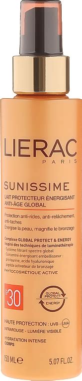 Lierac Sunissime Sun Protection Body Milk Spf30 Makeupuk