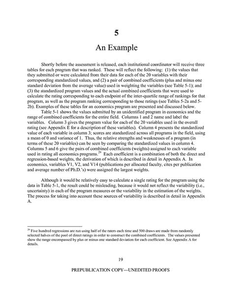 Researchers need to practice ethics and a code of conduct while making observations or drawing conclusions. 5 An Example | A Guide to the Methodology of the National Research Council Assessment of ...
