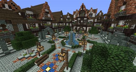 Todays medieval minecraft tutorial, shows you 25 medieval decoration ideas for the castle in your minecraft kingdom. minecraft medieval village blueprints | Minecraft Town ...