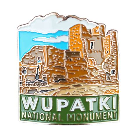 Wupatki Nm Dwelling Hiking Stick Medallion Wnpa Shop Now