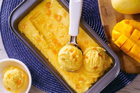 Mango Ice Cream Recipe Create With Cream