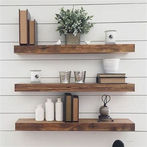 They bring a sense of homeliness and. Magnificient Diy Floating Shelves Decoration Ideas For ...