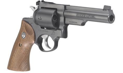 Ruger Gp100 44 Special 5 Barrel Smooth Walnut Grips Revolver 1770