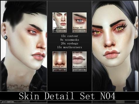 The Best Skin Detail By Pralinesims Sims Sims 4 Cc Skin Sims 4 Cc