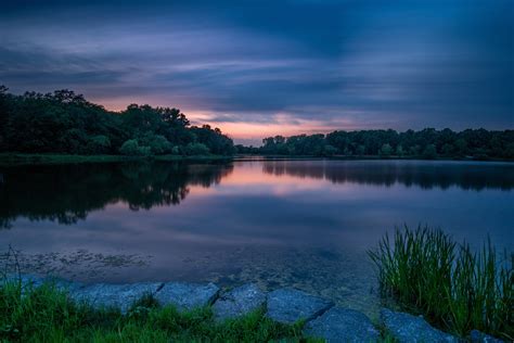 Wallpaper Sunset Water Lake Outdoors Nature 2560x1709