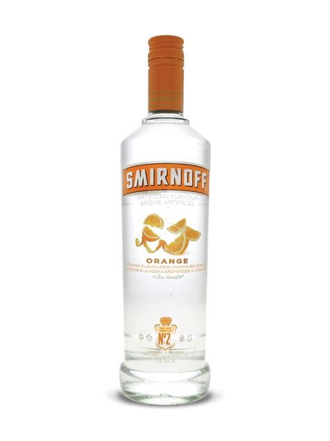 Smirnoff Orange Flavoured Vodka Lcbo