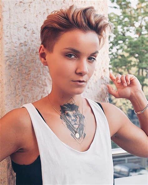 31 Outlandish Androgynous Hairstyles For Girls 2023 Trend