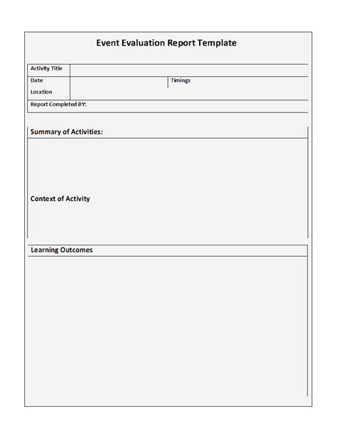 Daily Report Template Free Formats Excel Word