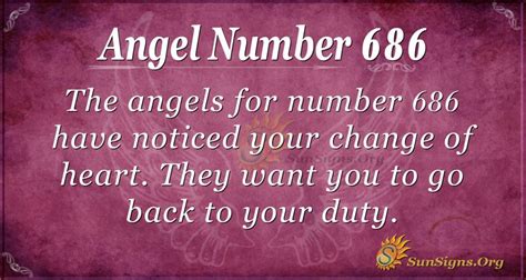 Angel Number 686 Meaning Materialistic Needs Sunsignsorg