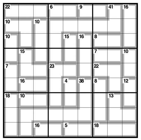 Killer Sudoku Printable Easy Sudoku Printable Observer Killer Sudoku