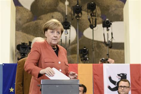 Angela Merkel Wins Fourth Term Right Wing Party Wins First Parliament