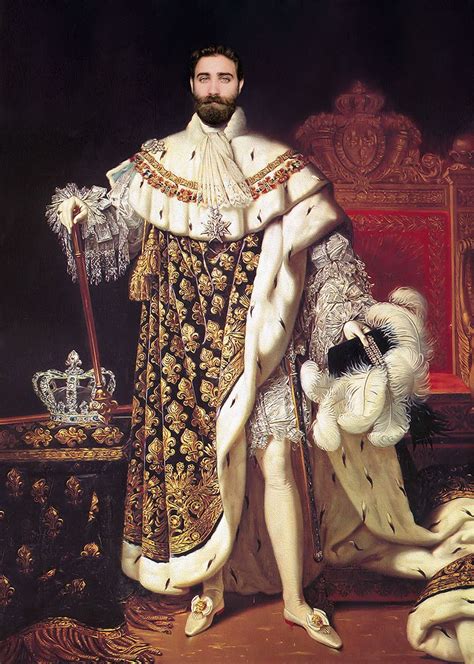 Michaportraits Your Portrait As A King Coronation Robes Portrait