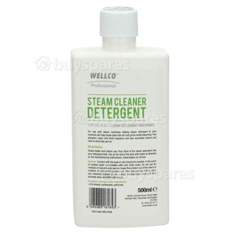 Wellco Professional Citrus Fresh Steam Cleaner Detergent 500ml Buyspares