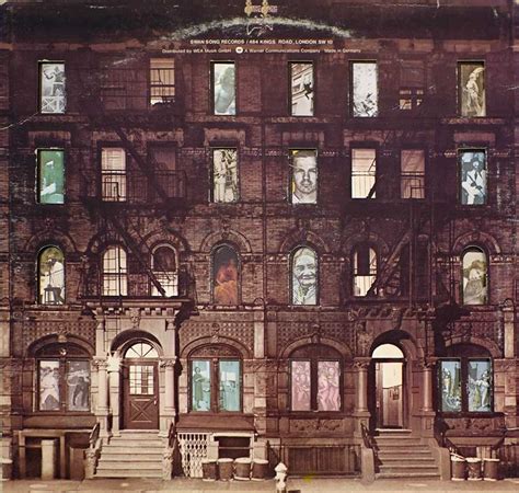 Download LED ZEPPELIN Physical Graffiti 12" LP Vinyl Album Cover Gallery & Information #vinylrecords