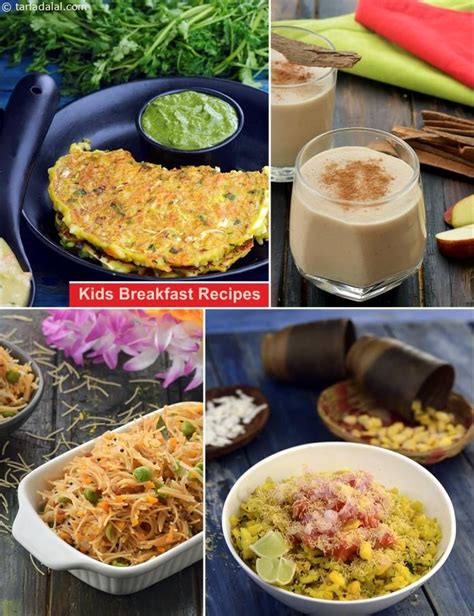 We didn't forget about breakfast! Breakfast Recipes for Kids, Indian Breakfast Recipes for Kids | Vegetarian breakfast recipes ...
