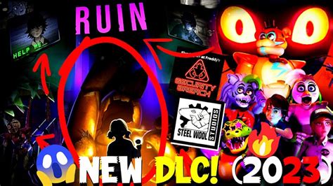 Fnaf Security Breach Ruin Official Dlc Announced 2023 Fnaf