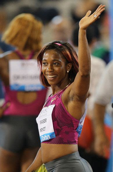 The sprinters follow three initial instructions: shelly ann fraser pryce body - Google Search | Shelly ann ...