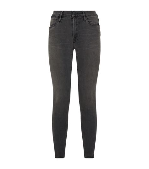 Frame Black Le High Skinny Jeans Harrods Uk