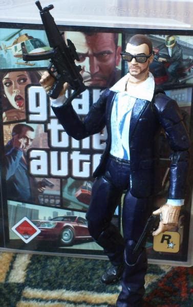 Nico Bellic Repaint Grand Theft Auto Custom Action Figure