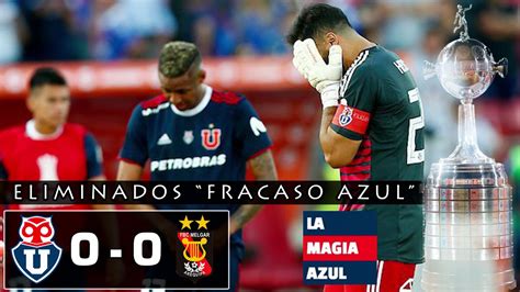 U De Chile 0 0 Melgar Magia Azul Sufrimiento Total Eliminados