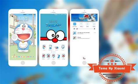 The latest version of xiaomi's custom android is unveiled in a launch event on may 19. Top 7 Tema Doraemon Mtz Untuk Xiaomi MIUI 8/9 Terbaru Tembus Aplikasi WA - Tema Hp Xiaomi